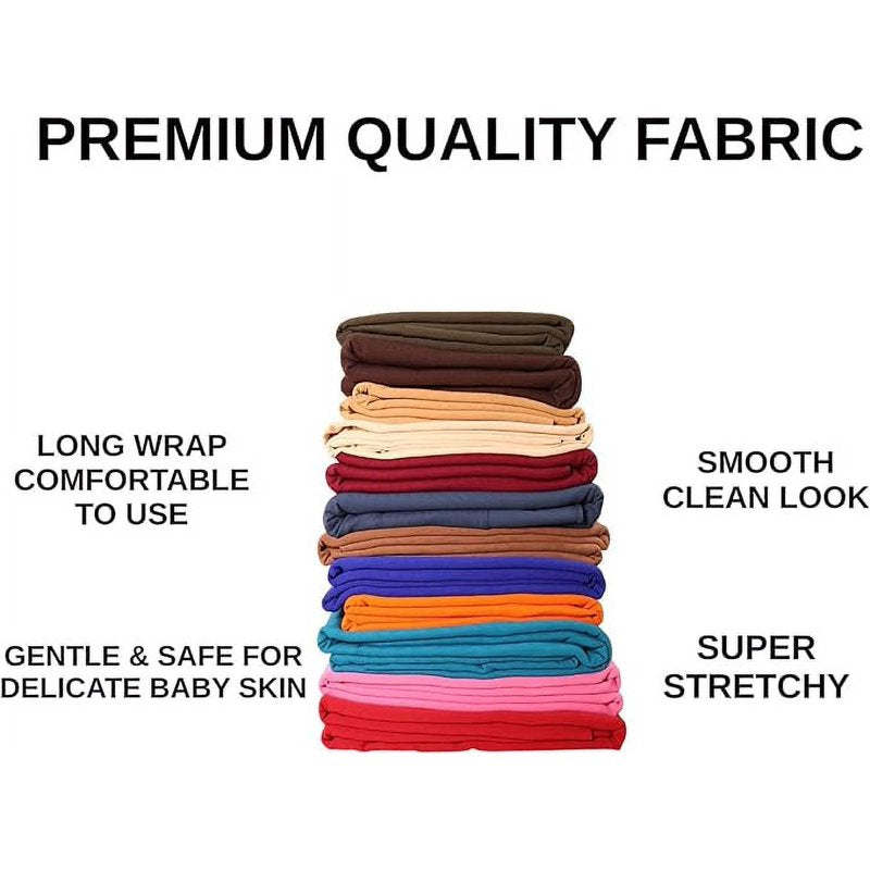 Cotton Spandex Jersey Fabric 10 oz - 4-Way Stretch, 60" Wide for Garments