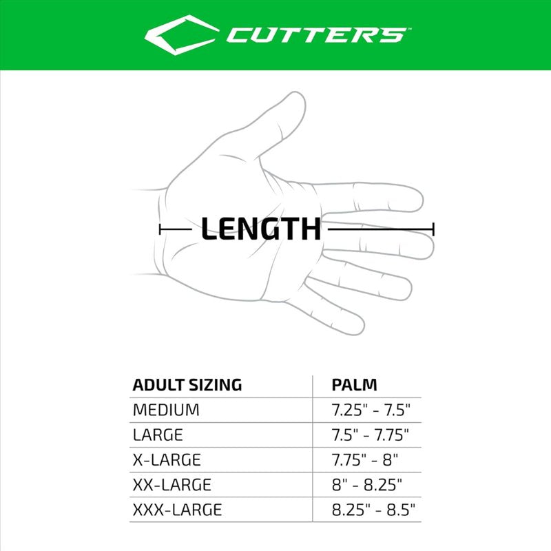 American Football Lineman Gloves Max Protection Padding Grip Support