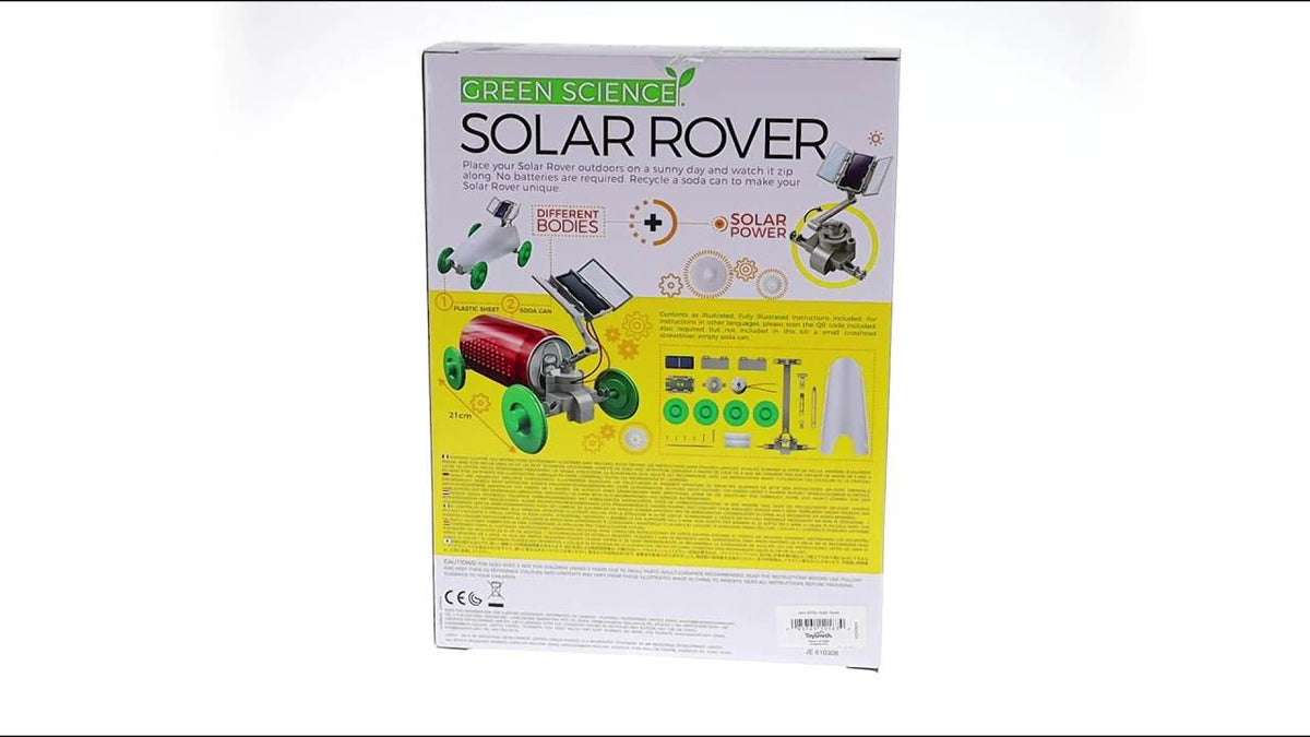 Kids Solar Rover Science Kit STEM Educational Toy for Kids & Teens