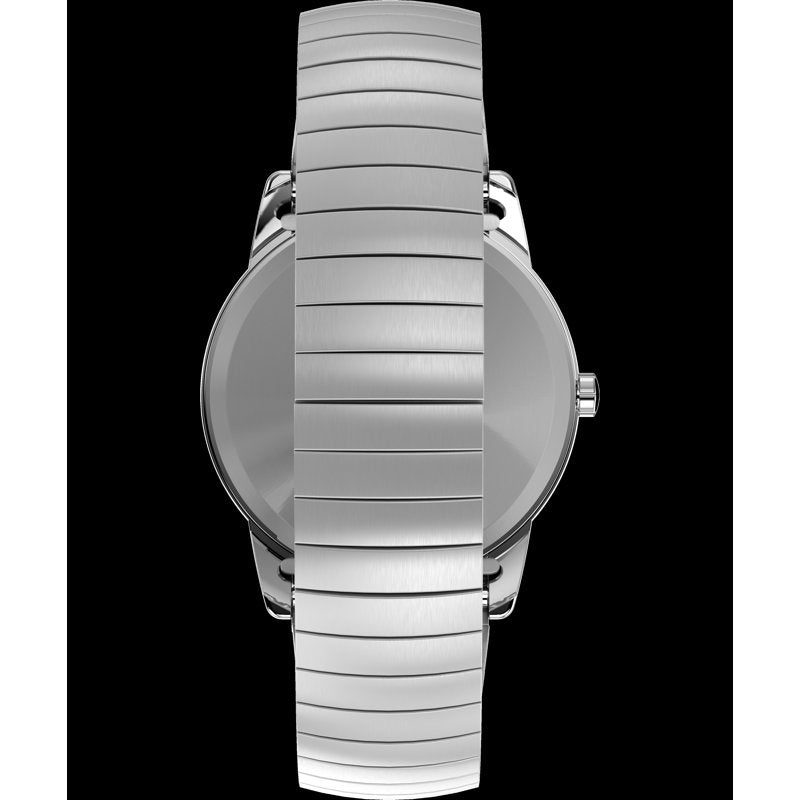 Men's Easy Reader Watch with Day-Date and Indiglo Night Light - Water Resistant
