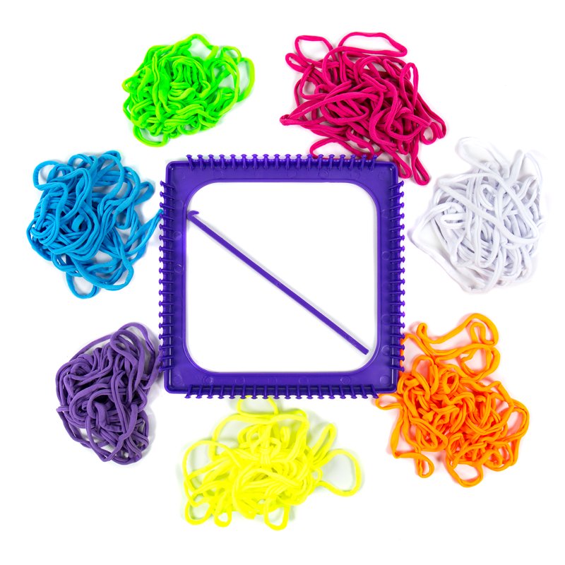 Multi-Color Weaving Loom Kit for Kids - Creative Craft for Ages 5+