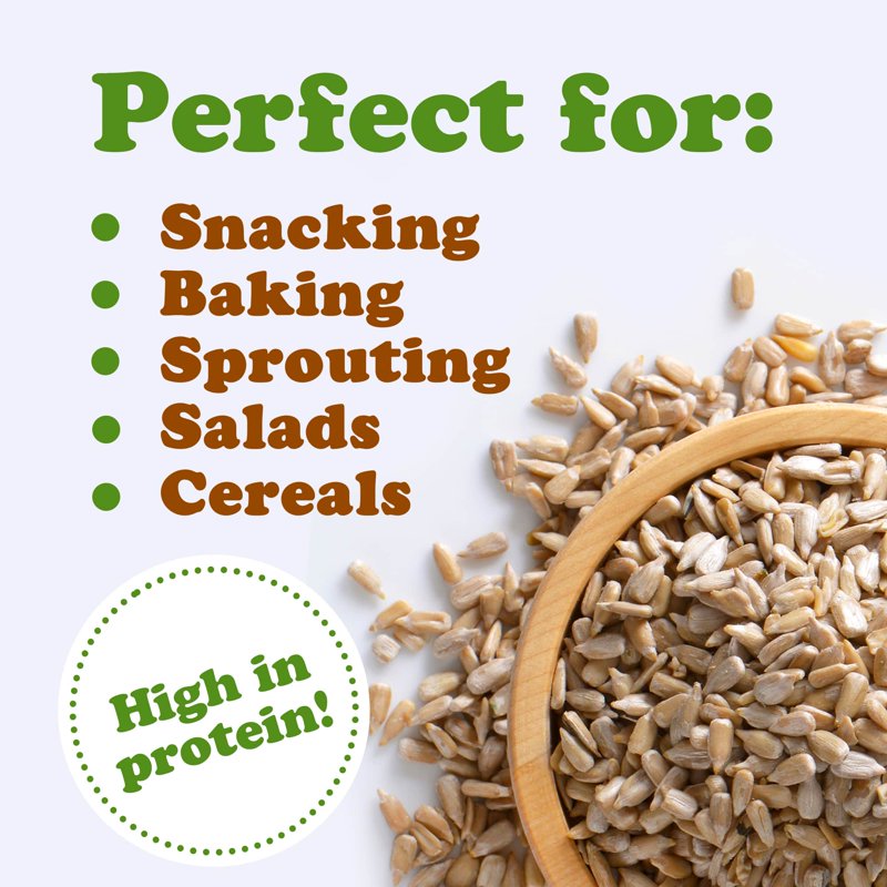 Raw Sunflower Seeds Bulk - Nutritious Vegan Snack & Cooking Ingredient