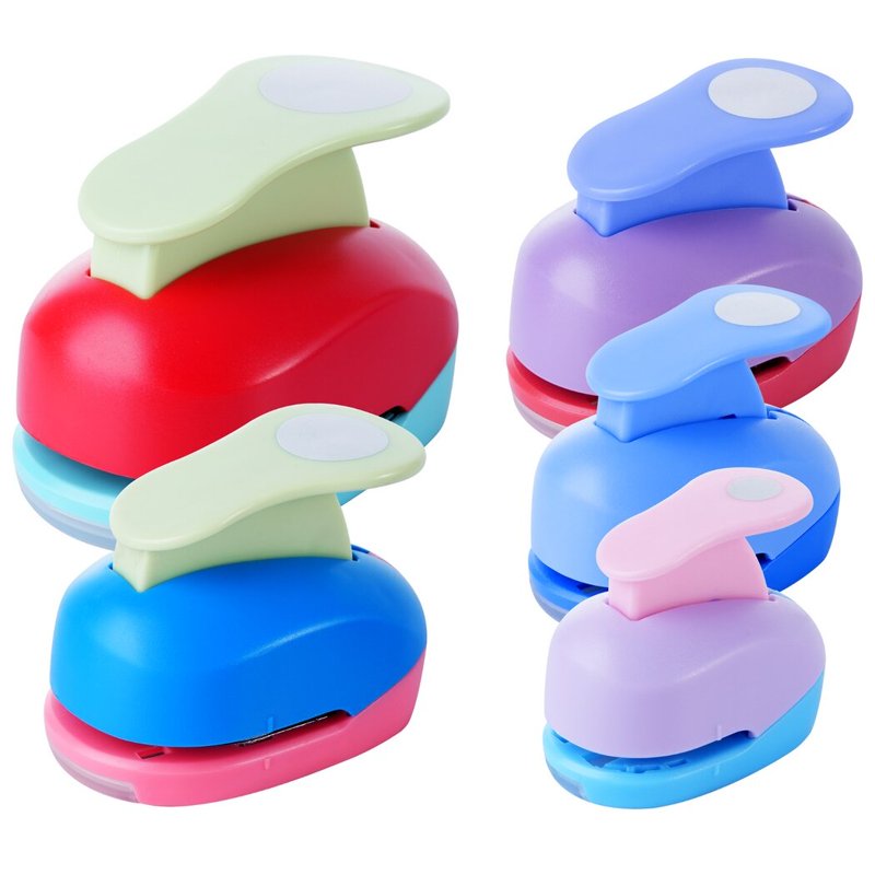 Circle Punch Set 5 Sizes Paper Hole Punches for Scrapbooking & Crafts