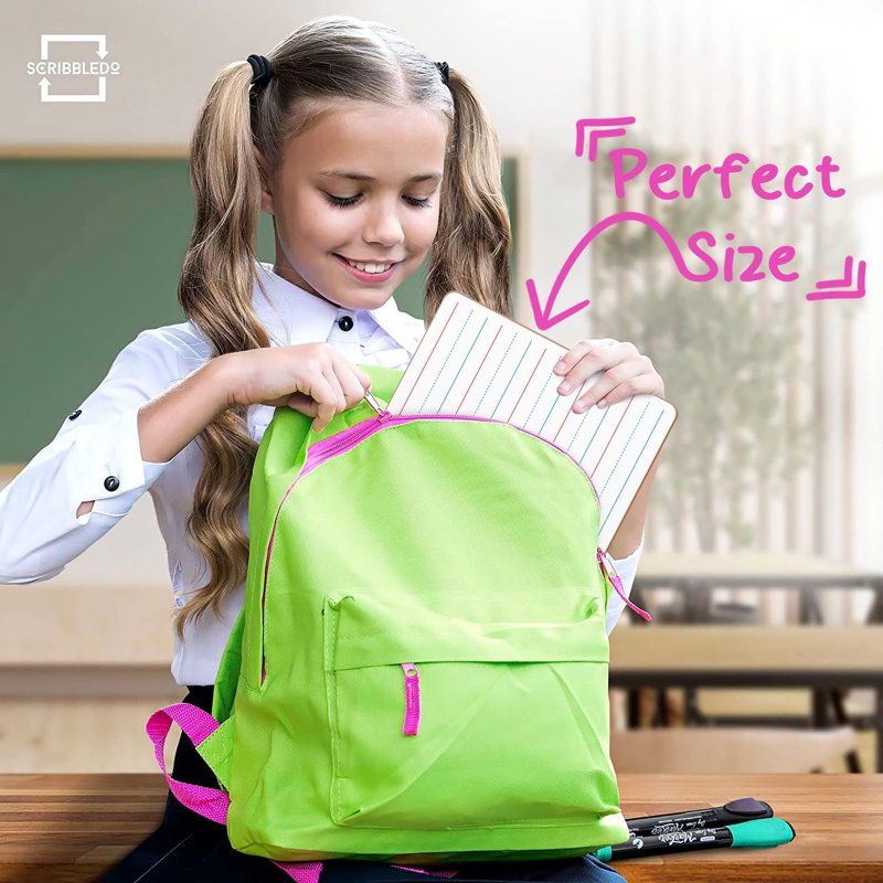 Small Double-Sided Dry Erase Whiteboard for Kids and Classroom, 9x12 Inches