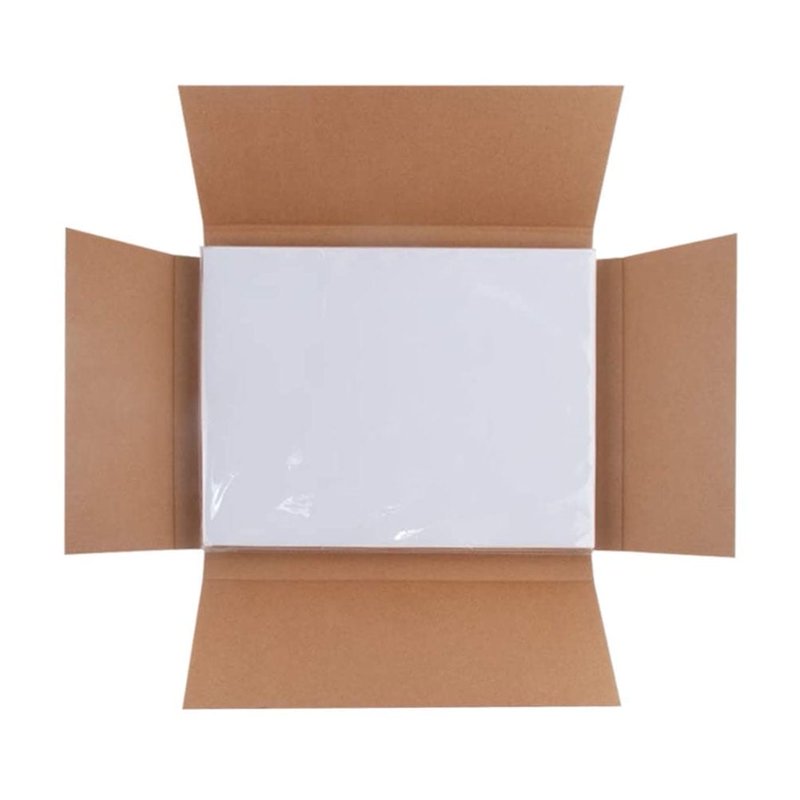 Full Sheet Shipping Labels 8.5 x 11 White Adhesive Paper for Laser Inkjet Printer