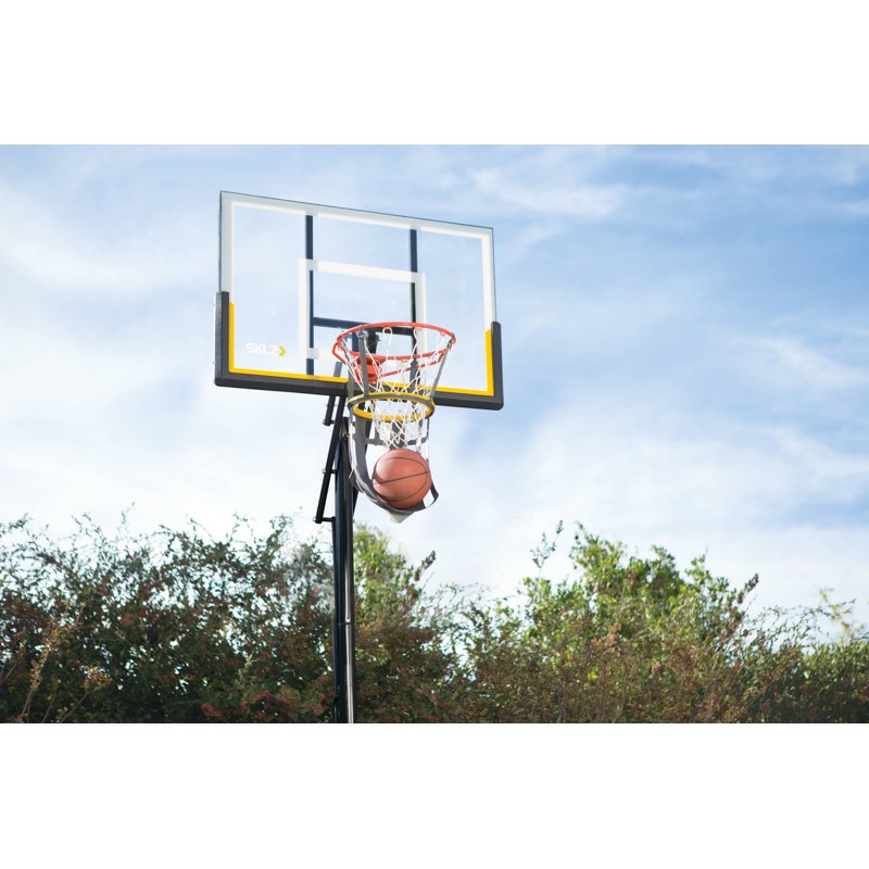 Basketball Return System with 360° Chute for Shooting Drills