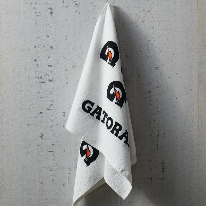 Unisex Football Towels Cotton White 24 x 42 Inch Sports Sweat Absorbing Towel
