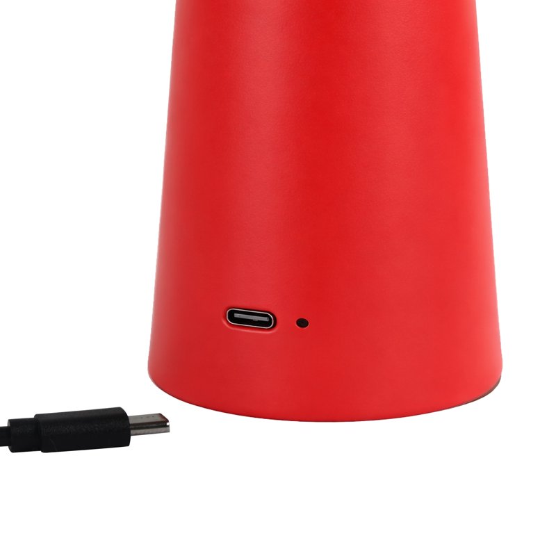 Rechargeable LED Table Lamp with Dimmable Touch Control - Modern Dome Design