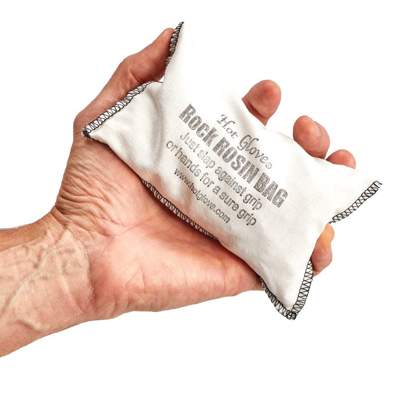 Baseball and Softball Rock Rosin Bag for Grip and Traction - Dry, Tacky