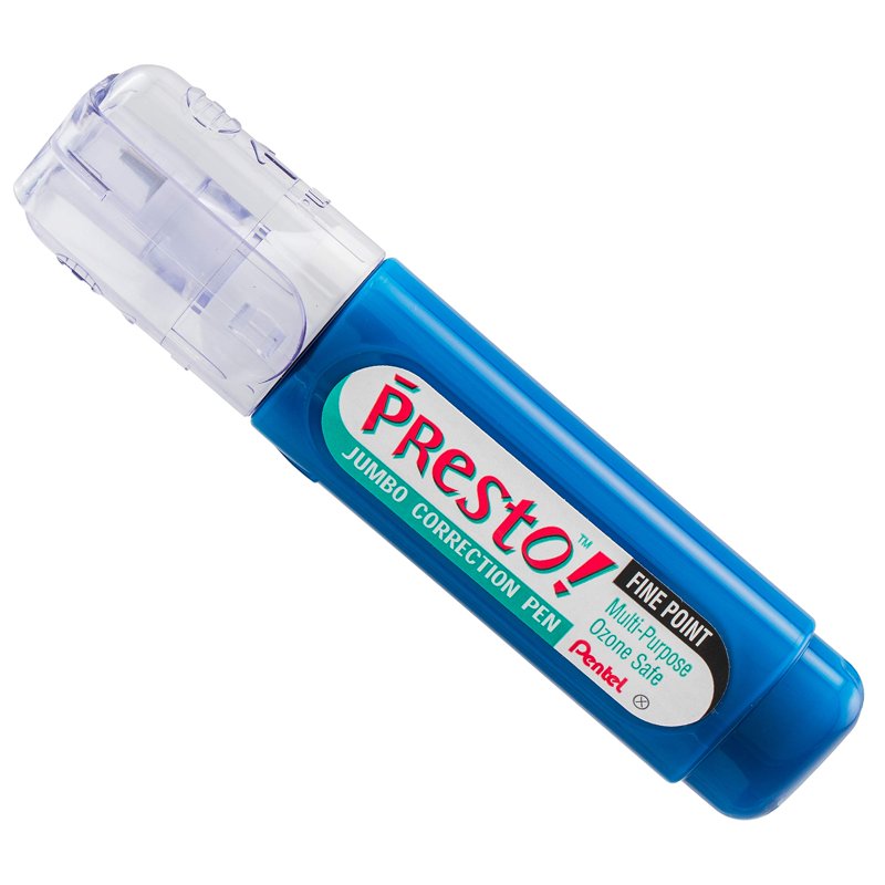 Correction Pen Fine Point Metal Tip 12ml Pack of 12 - Office Supplies