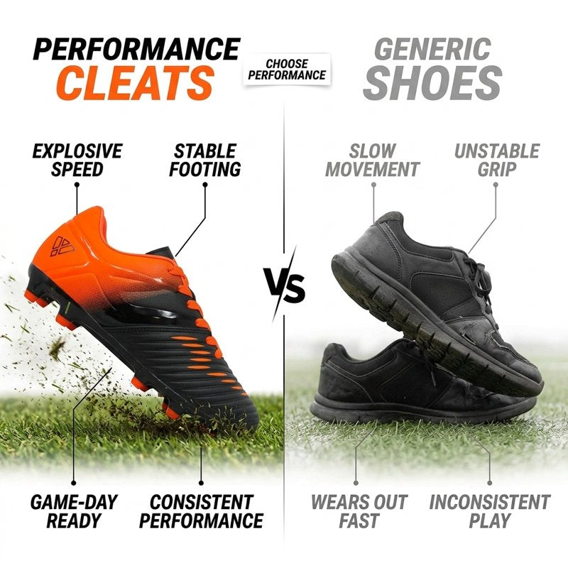 Vizari Liga Firm Ground Kids Soccer Cleats - Orange, 2 (Variation of THIS listing)
