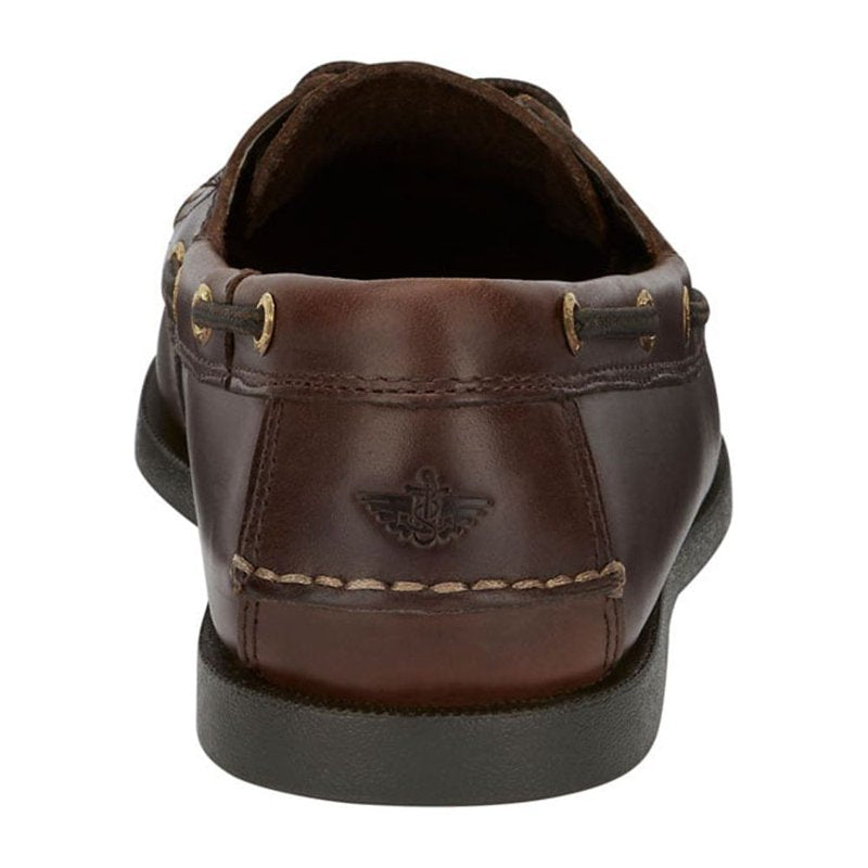 Men's Leather Boat Shoes - Casual Slip-On Deck Footwear for Men