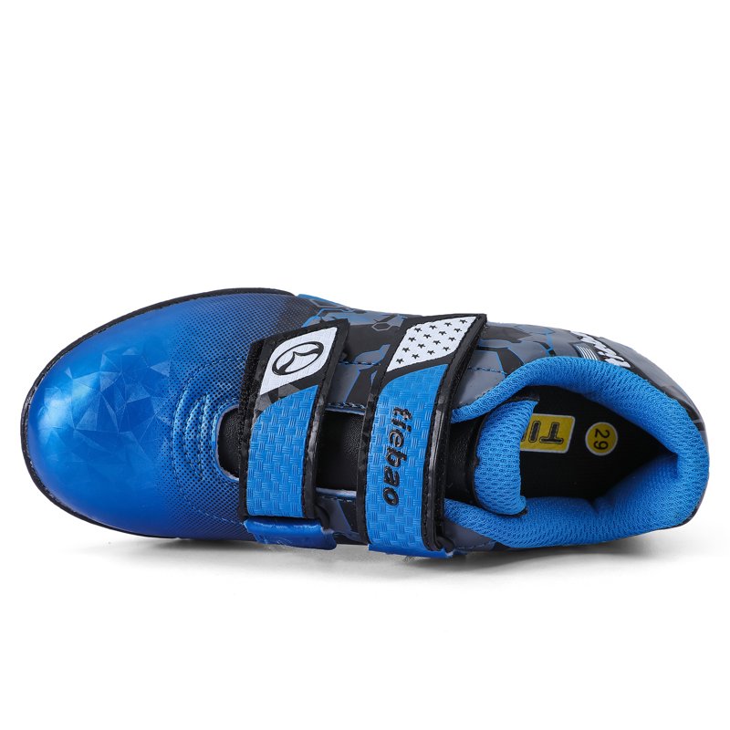 Toddler Soccer Cleats Outdoor Kids Football Shoes 8 Toddler Blue