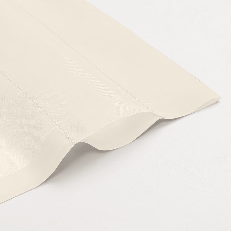 Sheer Voile Curtains 2 Panels - Light Diffusing Window Drapes for Bedroom & Living Room