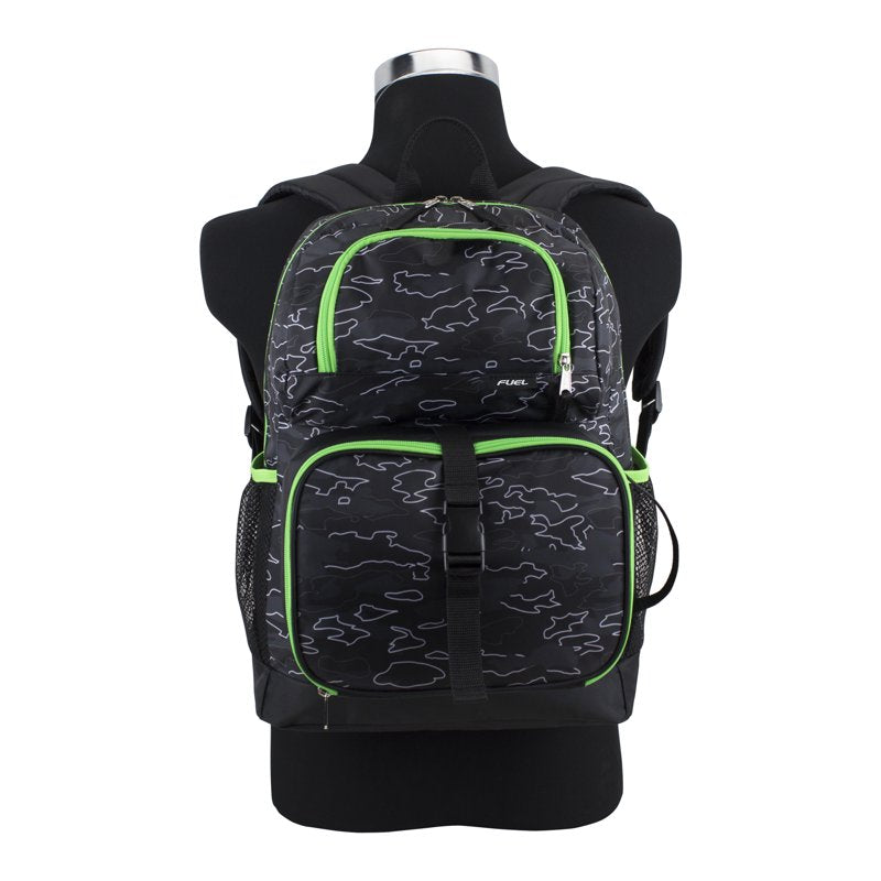 Unisex 4-Piece Combo Backpack Set with Lunch Box Shoe Pouch & Storage