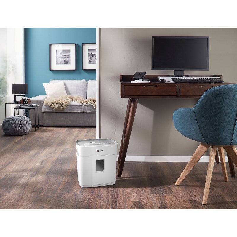 Office Paper Shredder Cross Cut 5-15 Sheet Capacity with Jam Protection
