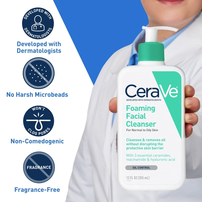 Foaming Facial Cleanser for Normal to Oily Skin - Multi-Pack Options