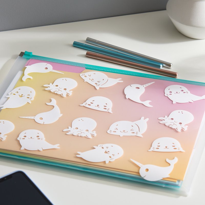Removable Vinyl Crafting Bundle with Tools and Transfer Tape
