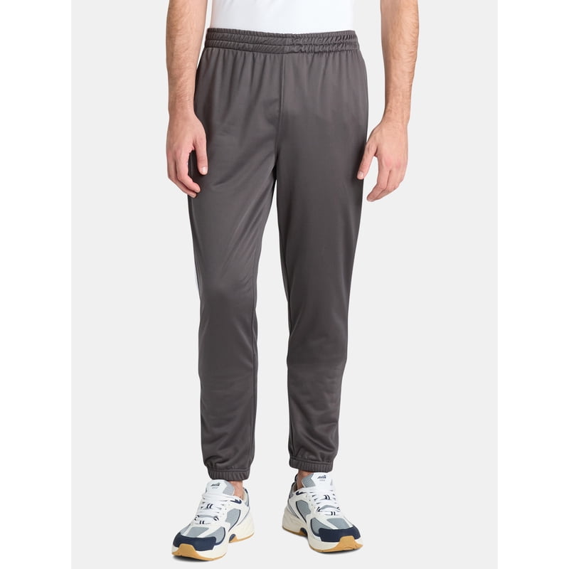 Men's & Big Men's Track Pants - Lightweight Activewear with Side Taping