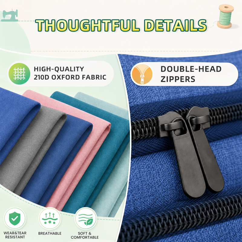 Portable Sewing Machine Carrying Case with Shoulder Strap - Water-Resistant, Padded Storage Bag