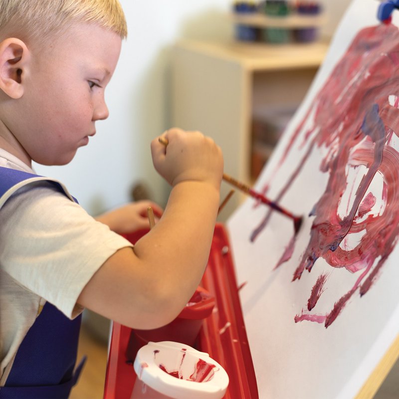 6-Gallon Set of Washable Tempera Paint for Kids & Classroom Art Projects