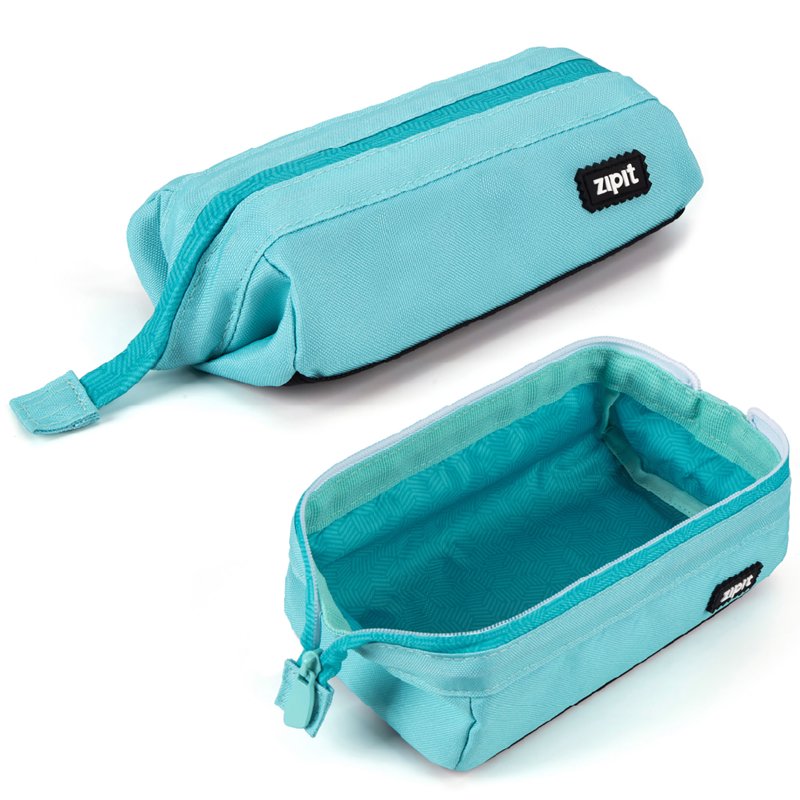 Large Storage Pencil Case and Makeup Bag - Kid Teen Adult Washable Polyester