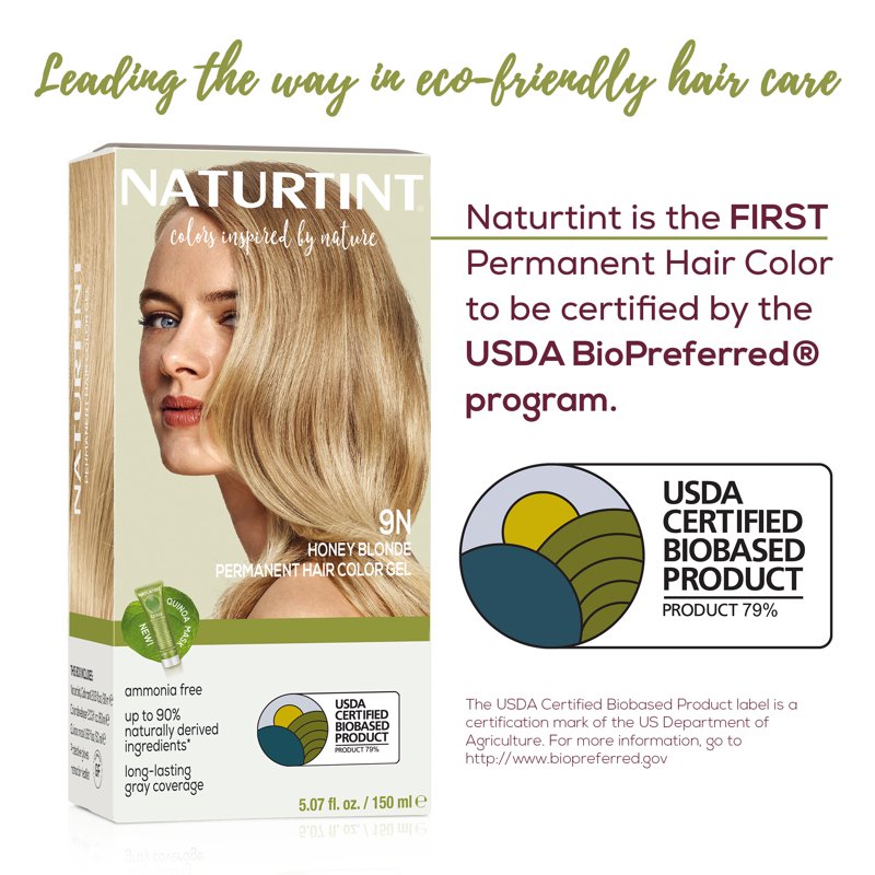 Natural Hair Color Kit - Permanent, Nourishing, Long-Lasting Shades
