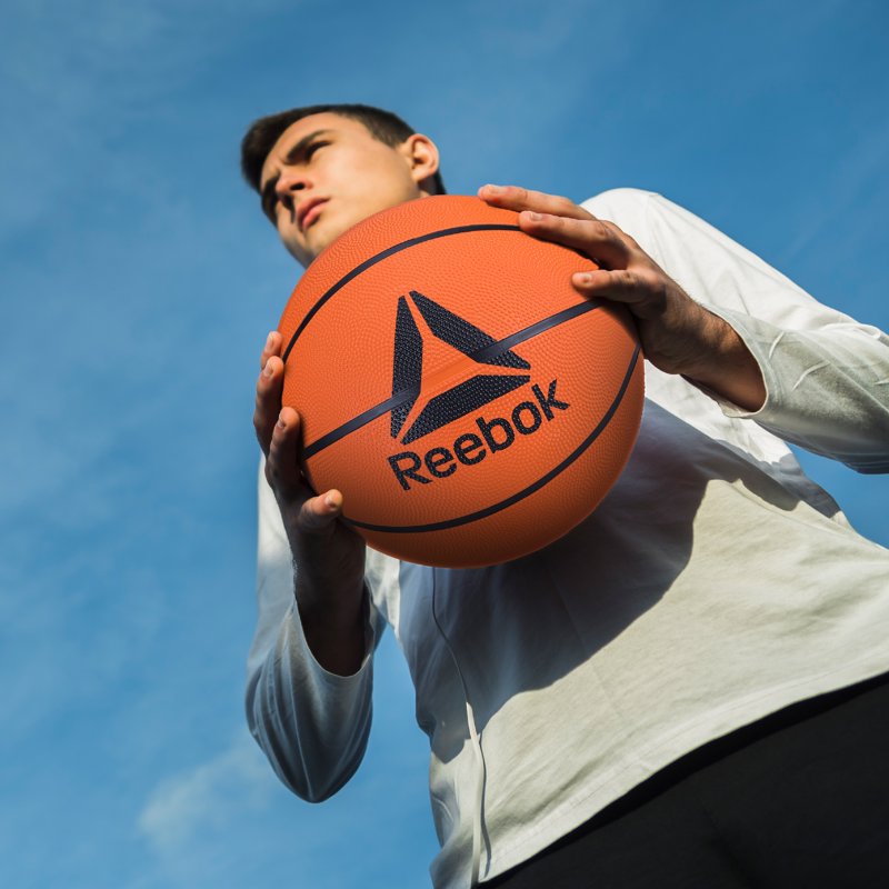 Outdoor Rubber Basketball Size 7 for All-Weather Play – Rebound & Grip