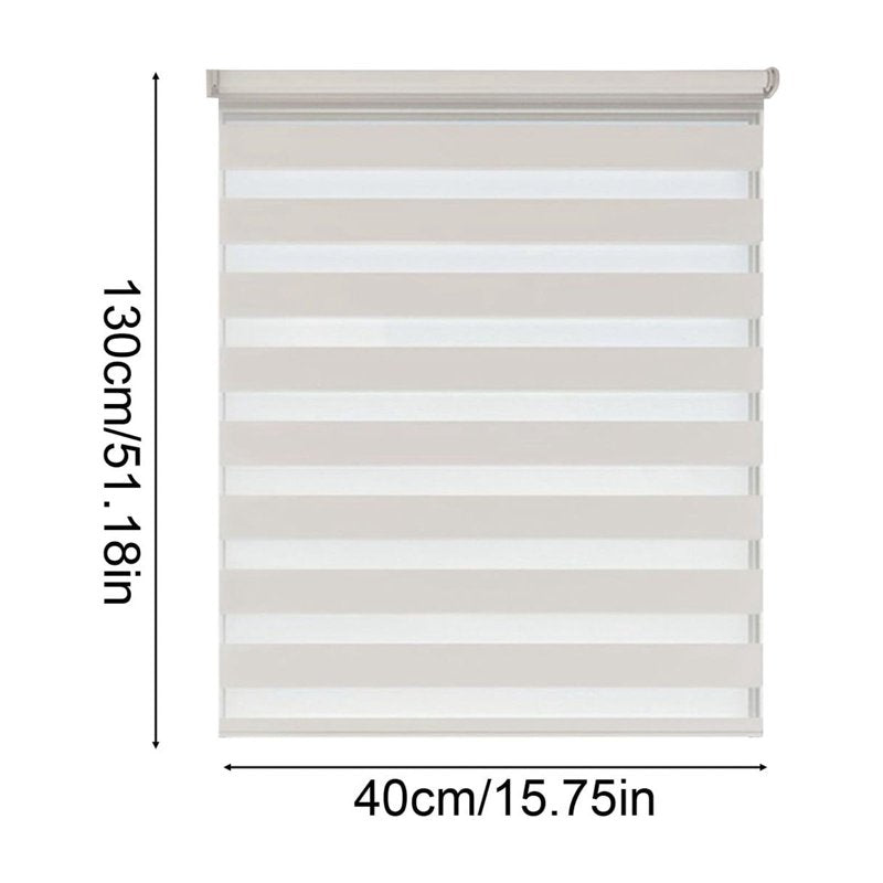 Blackout Curtains Thermal Insulated Light Blocking 15.7x51.2 Inch - White Rod Pocket