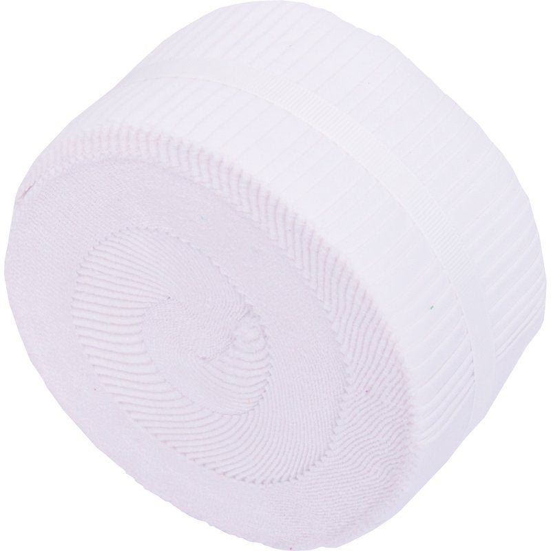 Precut White Fabric Strips for Quilting and Crafts - 40 Pack