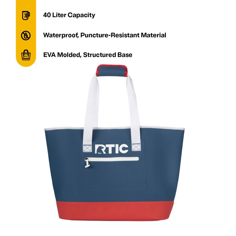 Waterproof Tote Bag 40L Ultra-Tough Outdoor Carryall with Puncture-Resistant Material
