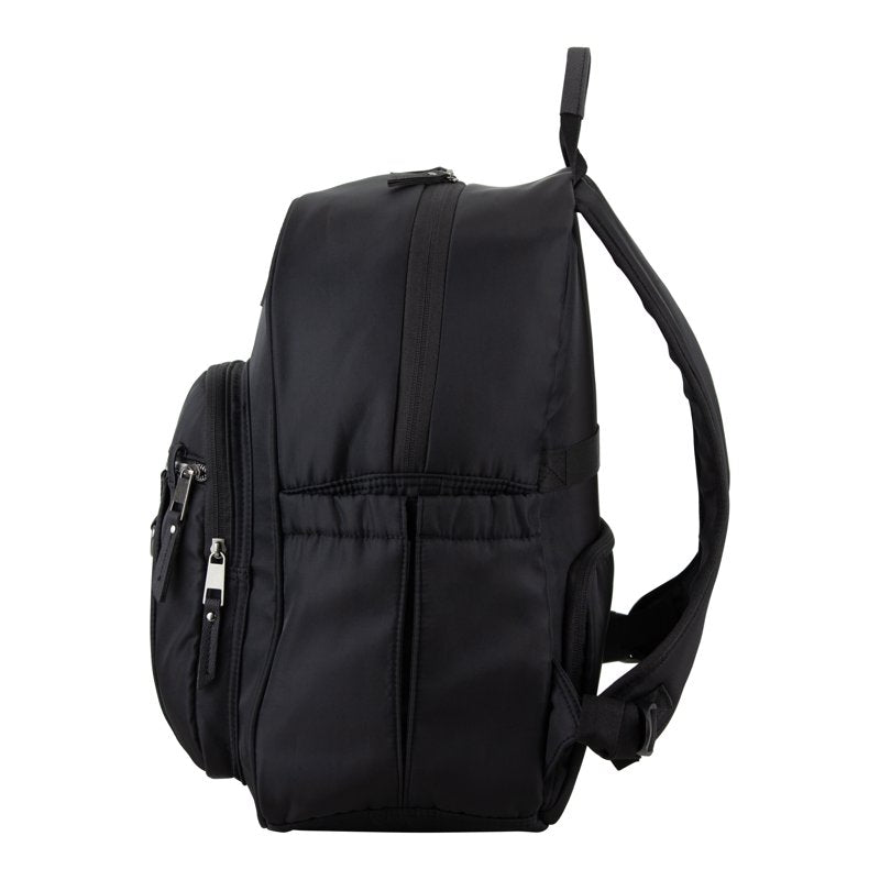Unisex Travel & Laptop Backpack with Trolley Strap and Multiple Pockets