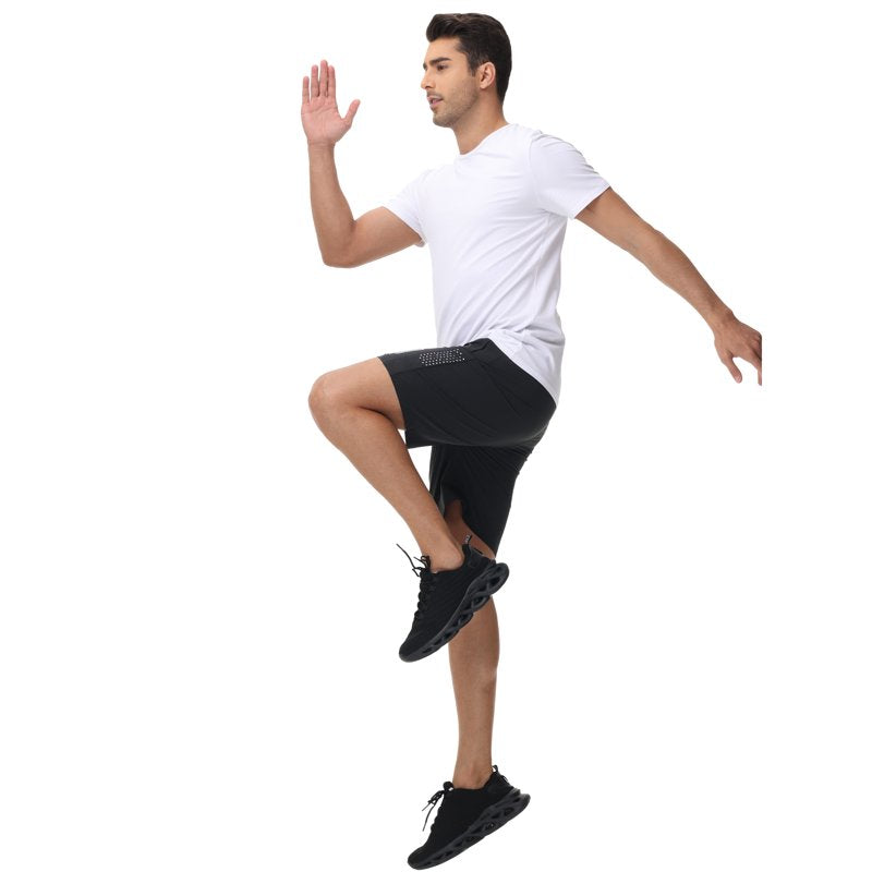 Men's Athletic Running Shorts Quick Dry Lightweight Sports Gym & Hiking Shorts
