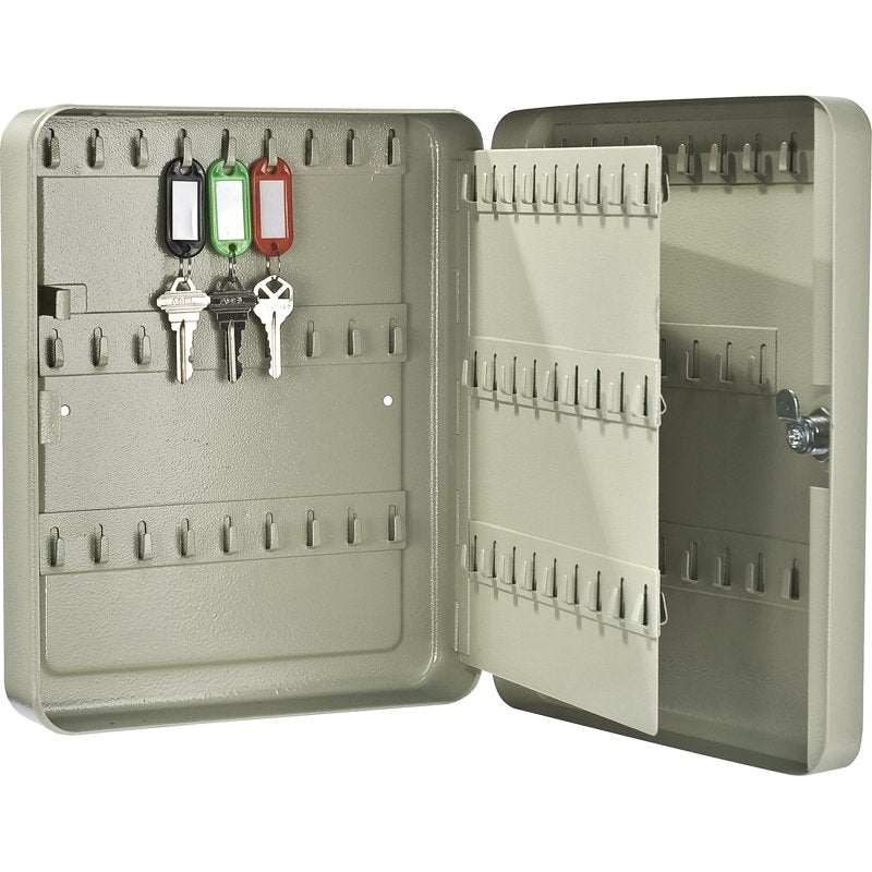Heavy Duty Steel Key Lock Box with Mounting Hardware - 105 Key Capacity