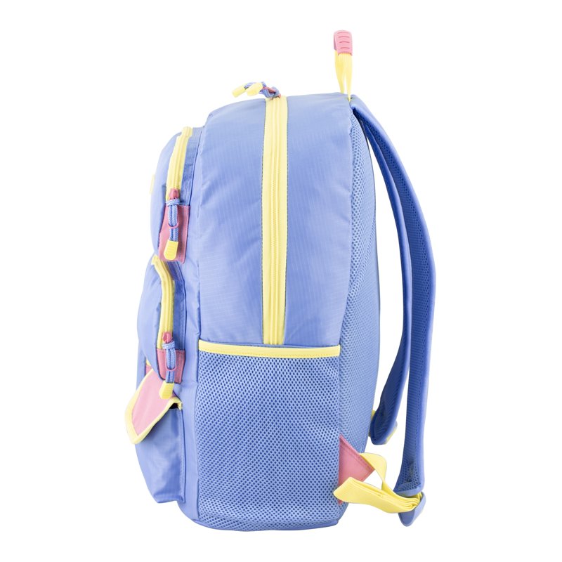 Unisex 18.5-Inch Cargo Backpack with Multiple Pockets and Water-Resistant Bottom