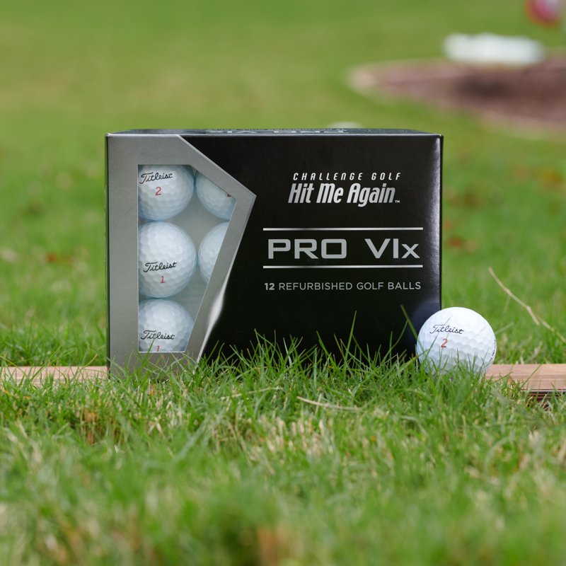 Used ProV1X Golf Balls 12 Pack - High-Performance Refinished Golf Balls