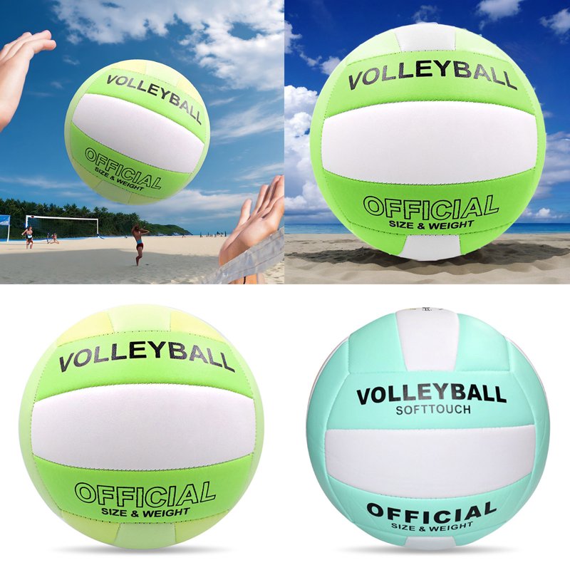 Indoor Outdoor Official Size 5 Volleyball for Beginners & Teens