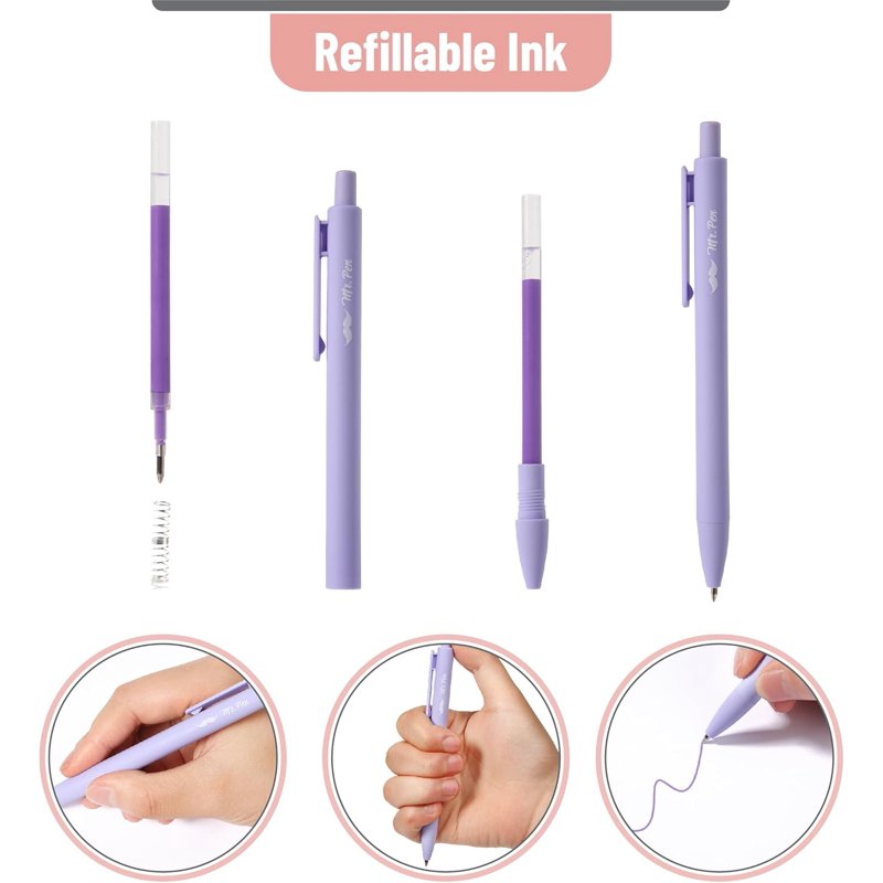 Bible Highlighter and Gel Pen Set, 24 Pack – No Bleed, Serene Colors