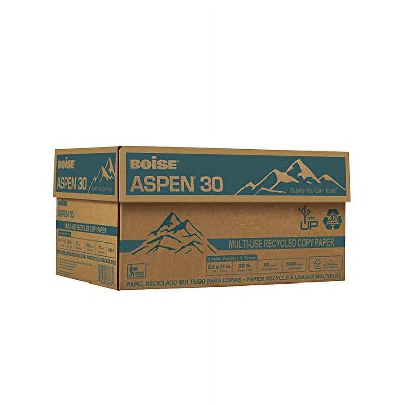 Multi-Use Printer & Copier Paper - 10 Reams, White, 8.5 x 11, 92 Brightness