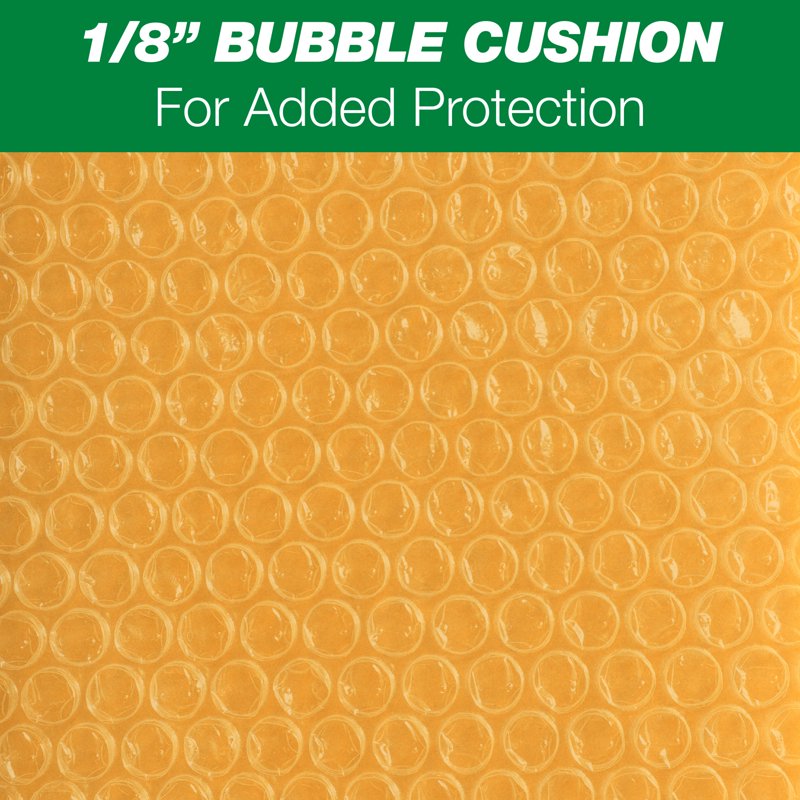 Self-Seal Kraft Bubble Mailers 8.5 x 11 Inches - Pack of 12