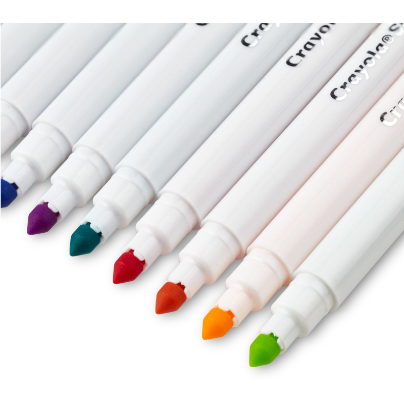 Crayola Super Tips Marker Set 150 Count - Washable Fine & Broad Line Markers for Kids & Adults
