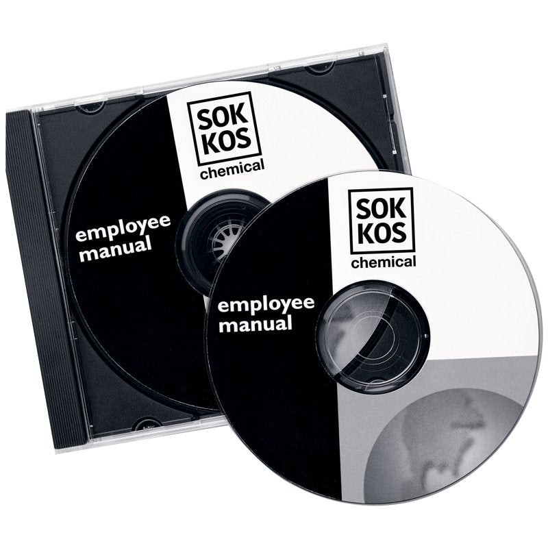 Printable CD Labels and Spine Labels Pack - Customizable Media Organization