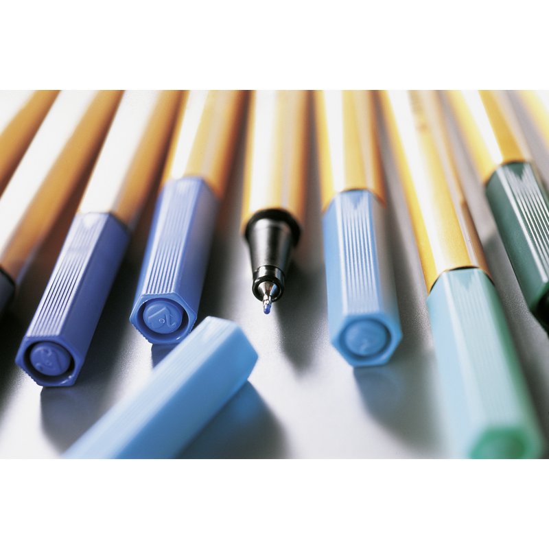 20-Color Water- Fine-Liner Pen Set with Long Cap-Off Time