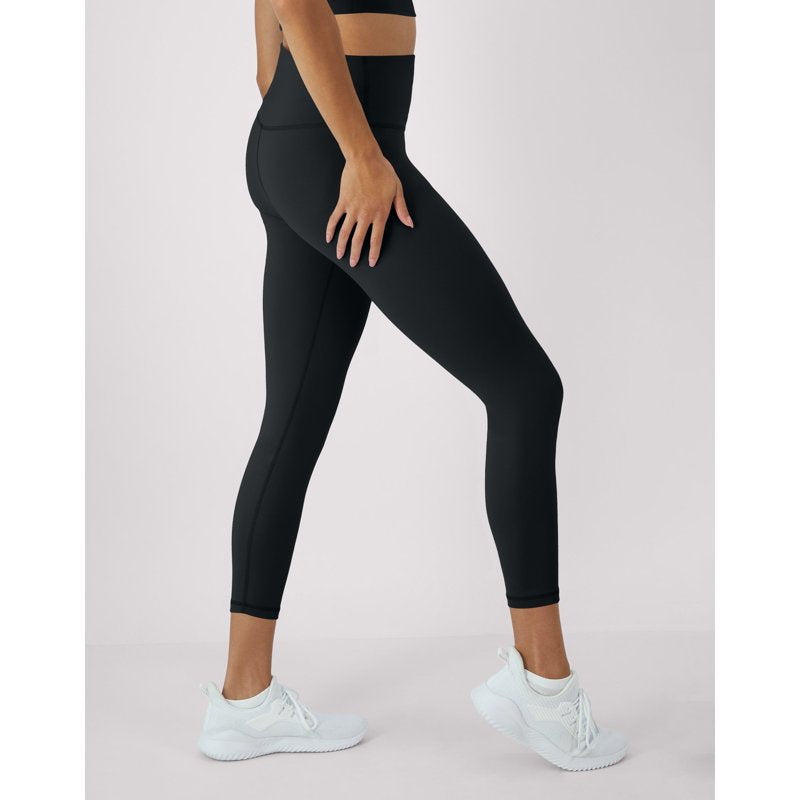 Women's 7/8 Leggings with Internal Pocket - Soft, High-Waist, Moisture-Wicking