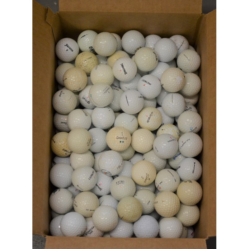 Golf Ball Planet 300 Assorted Used Golf Balls – 300 Count Shag/Practice Mix