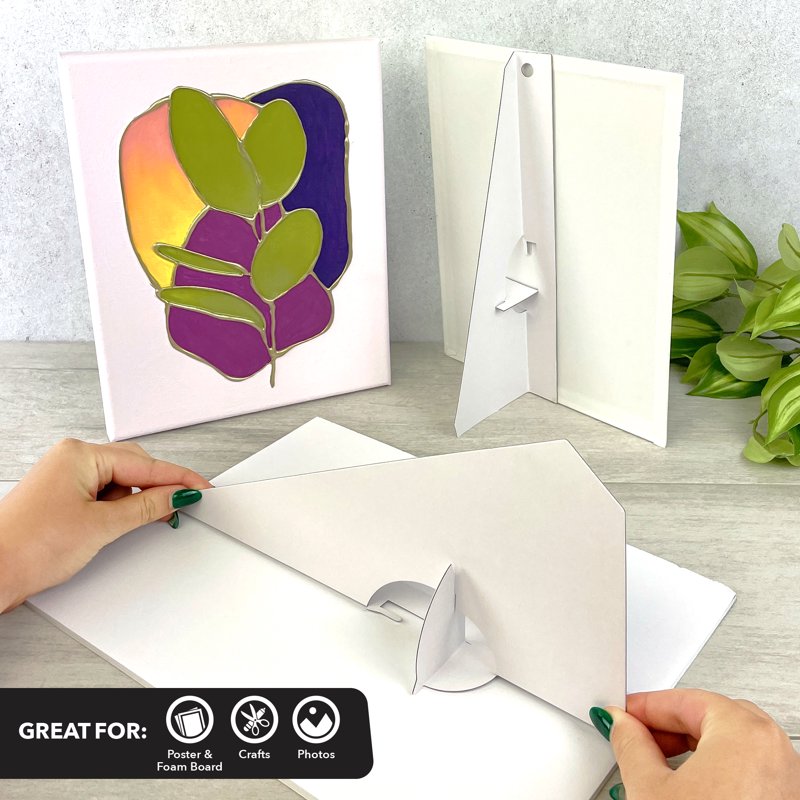 Self-Adhesive Easel Backs for Posters Signs Arts & Crafts - Set of 5