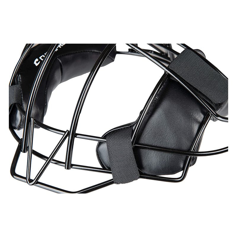 Adult Baseball Softball Umpire Face Mask with Ergo-Fit Padding, Throat Guard