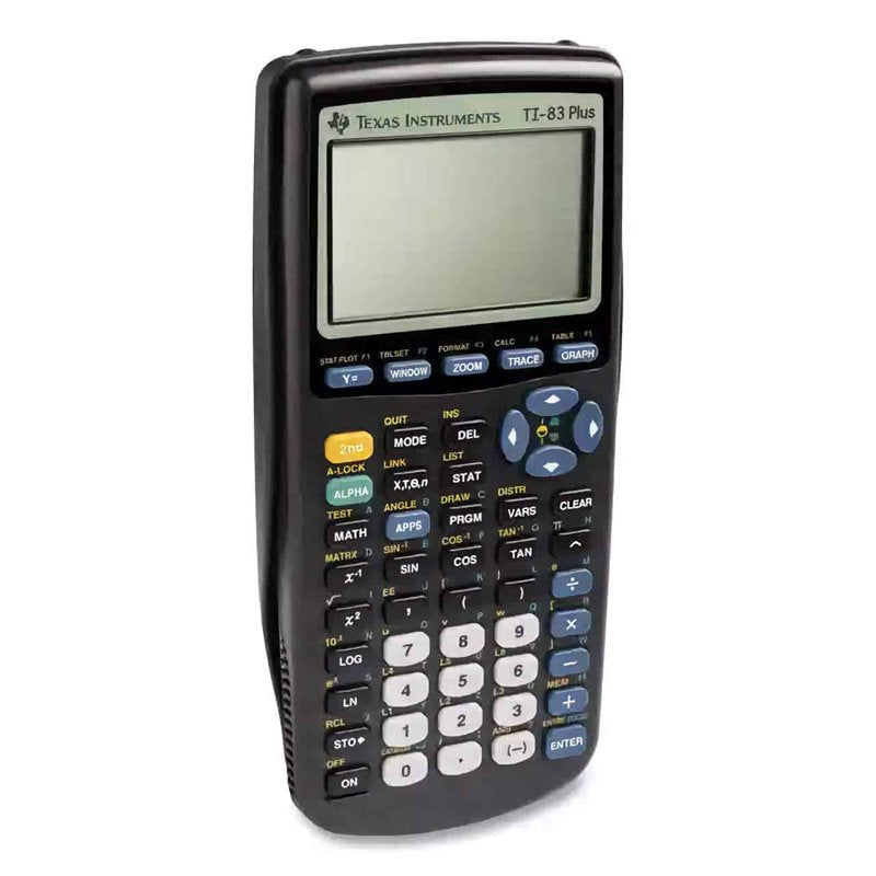 Pre-Owned Texas Instruments TI-83 Plus Graphing Calculator with Financial Functions for High School & College