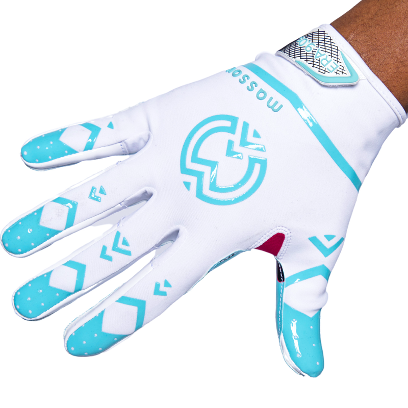 Men's Football Receiver Gloves with Grip Technology - Large