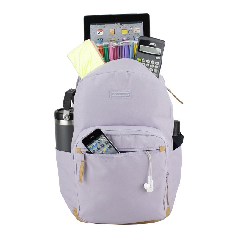 Unisex 17-Inch Backpack & Lunch Box Set for School, Travel & Commuting